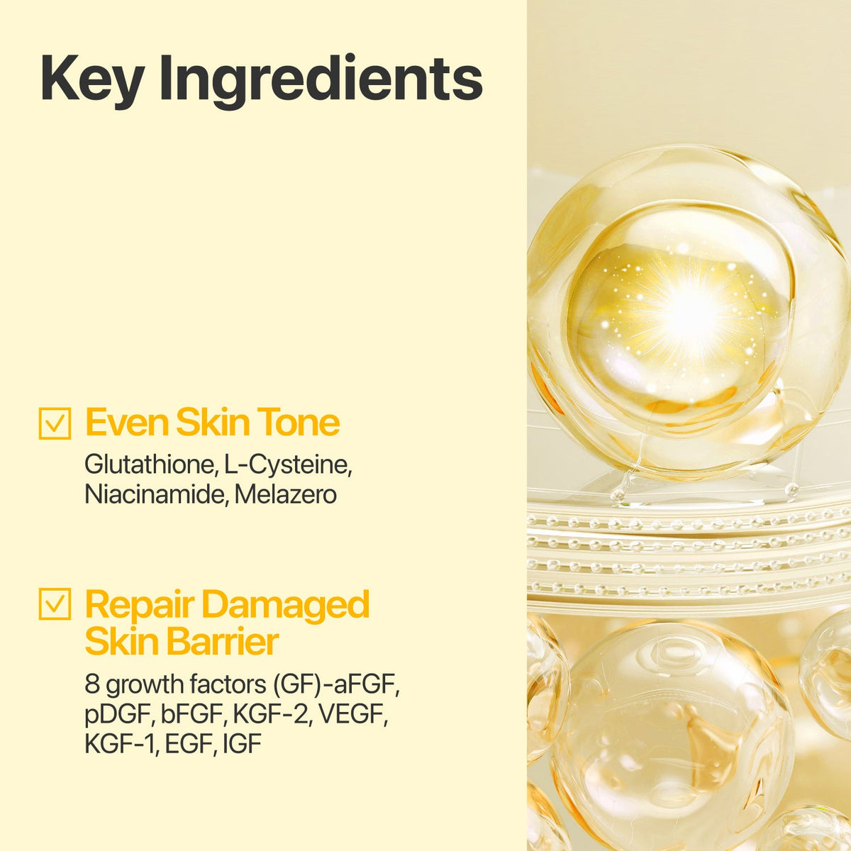Numbuzin No.5+ Glutathione Vitamin Dark Spot Cream — Product detail 5