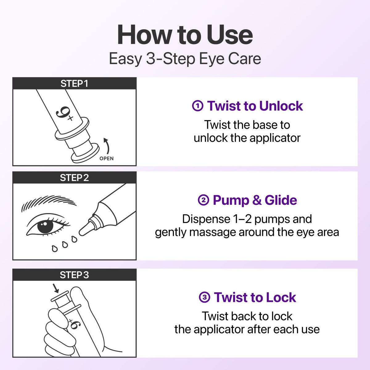 Numbuzin No.9 NAD+ Retinol Volumetox Eye Cream — Official product detail 9