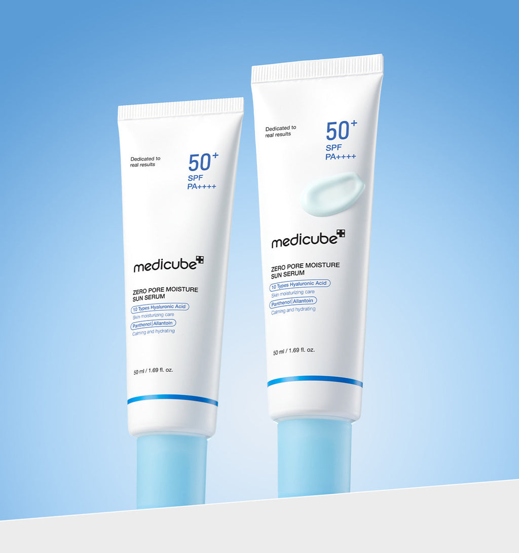 Medicube Zero Pore Moisture Sun Serum — official gallery image 4