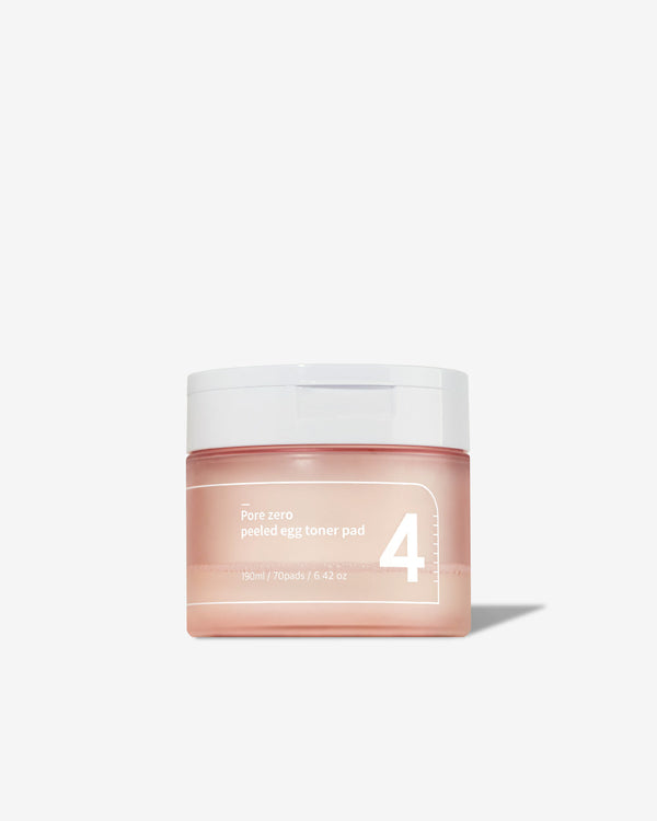 Numbuzin No.4 Pore Zero Peeled Egg Toner Pads — Product image