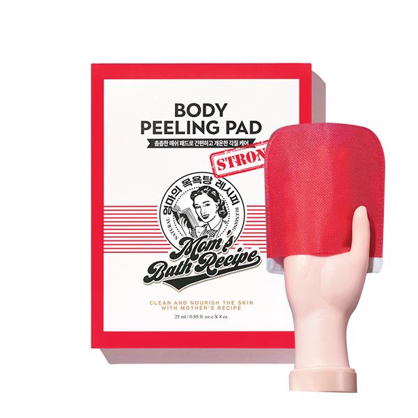 Mom's Bath Recipe Body Peeling Pad Strong Care — main image