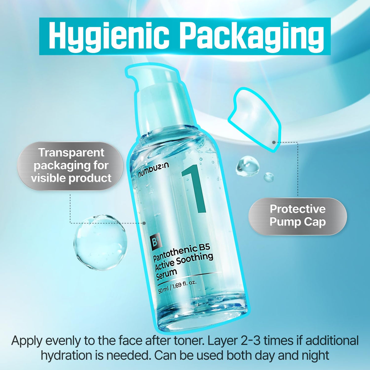 Numbuzin No.1 Pantothenic B5 Active Soothing Serum — Product detail 7