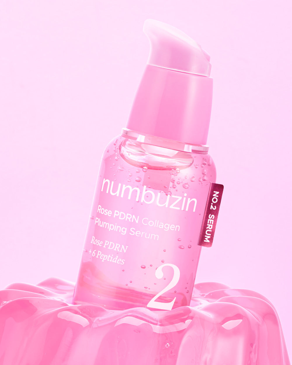 Numbuzin No.2 Rose PDRN Collagen Plumping Serum — Original — Official product detail 2