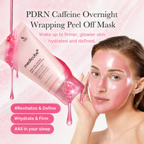 Medicube PDRN Pink Caffeine Overnight Wrapping Mask — official gallery image 2