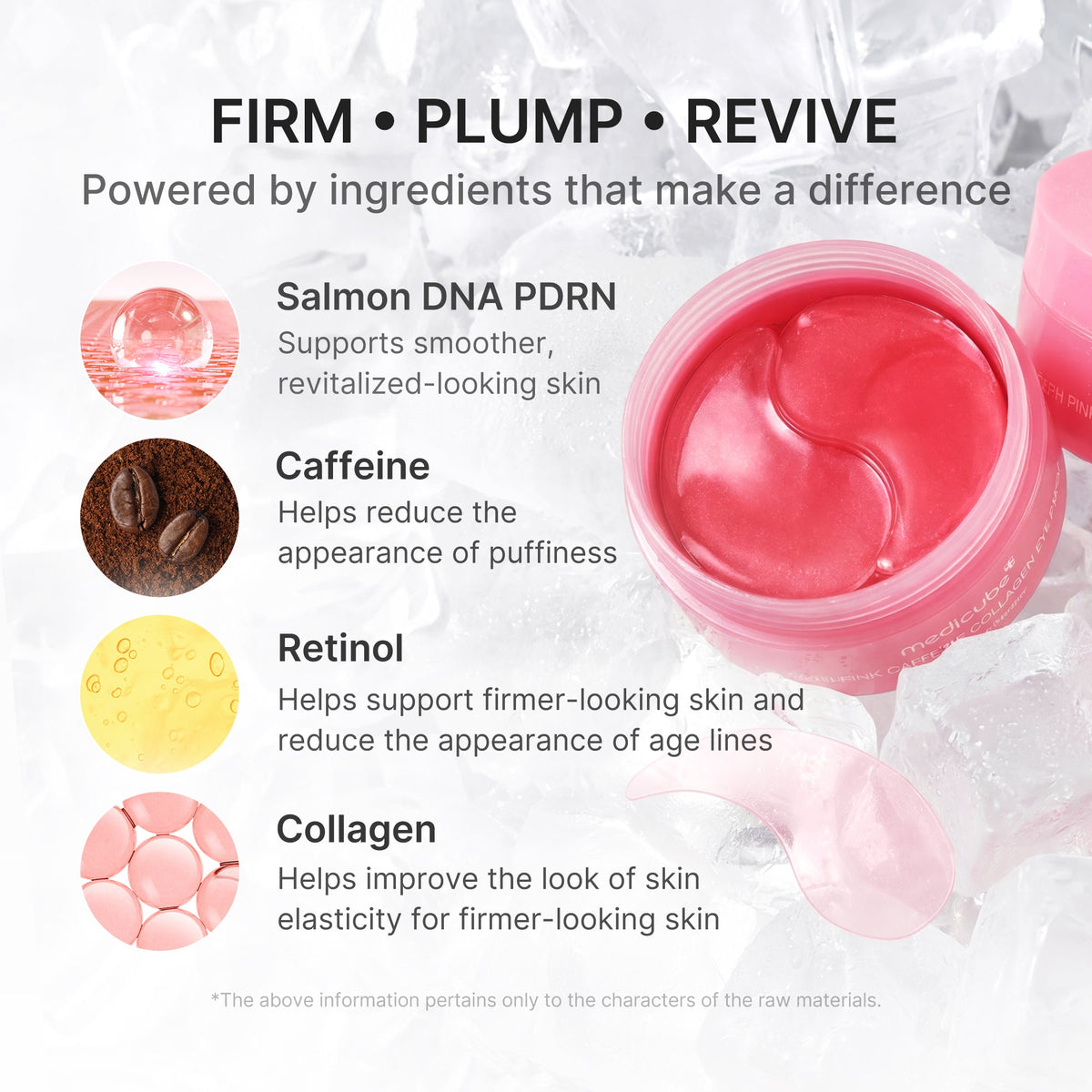 Medicube PDRN Caffeine Collagen Eye Patch — official gallery image 3