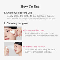 Medicube PDRN Pink Collagen Glow Jelly Mist Serum — official gallery image 6