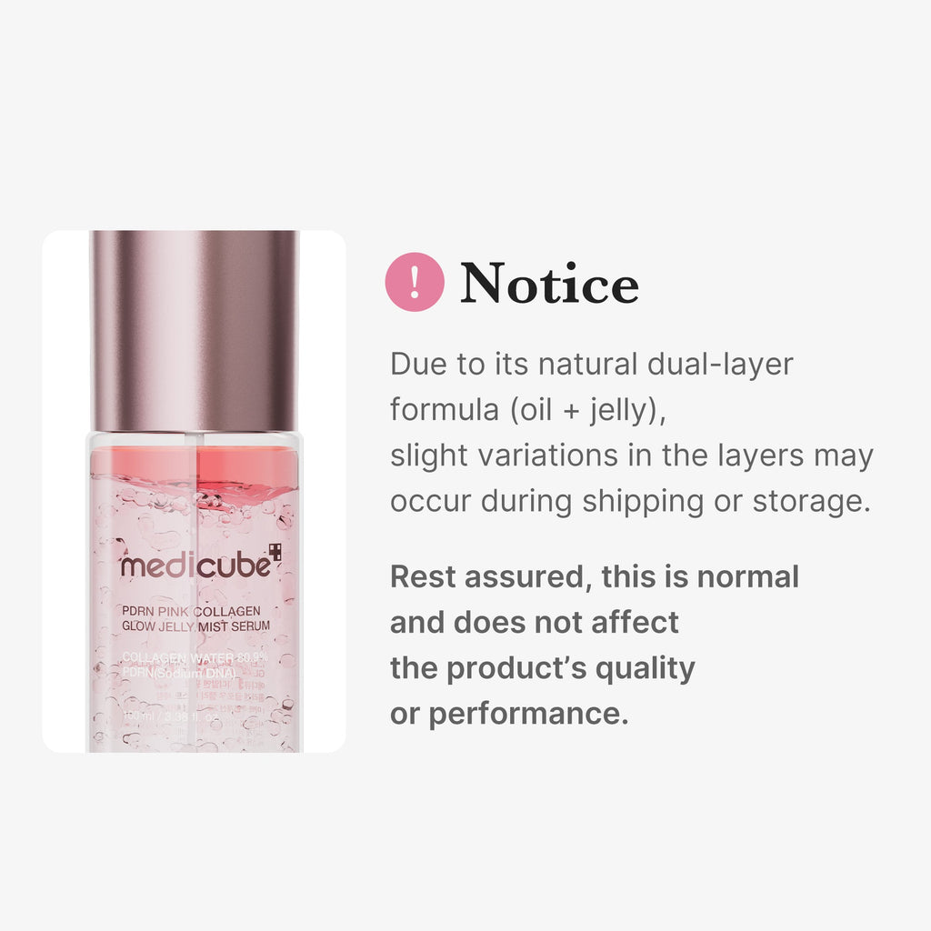 Medicube PDRN Pink Collagen Glow Jelly Mist Serum — official gallery image 7