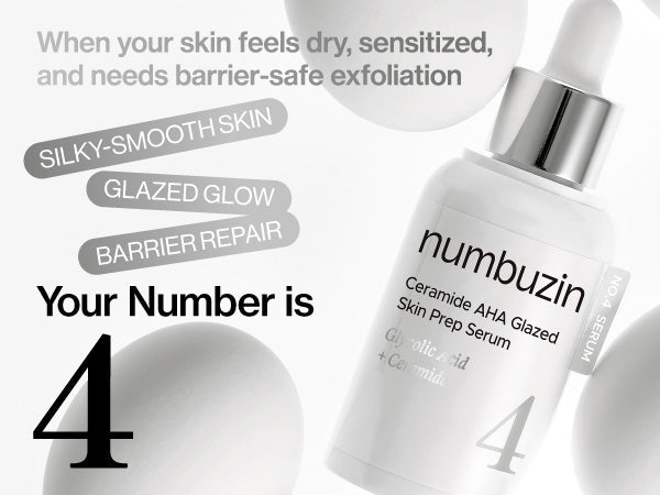 Numbuzin No.4 Ceramide AHA Glazed Skin Prep Serum — Product detail 9