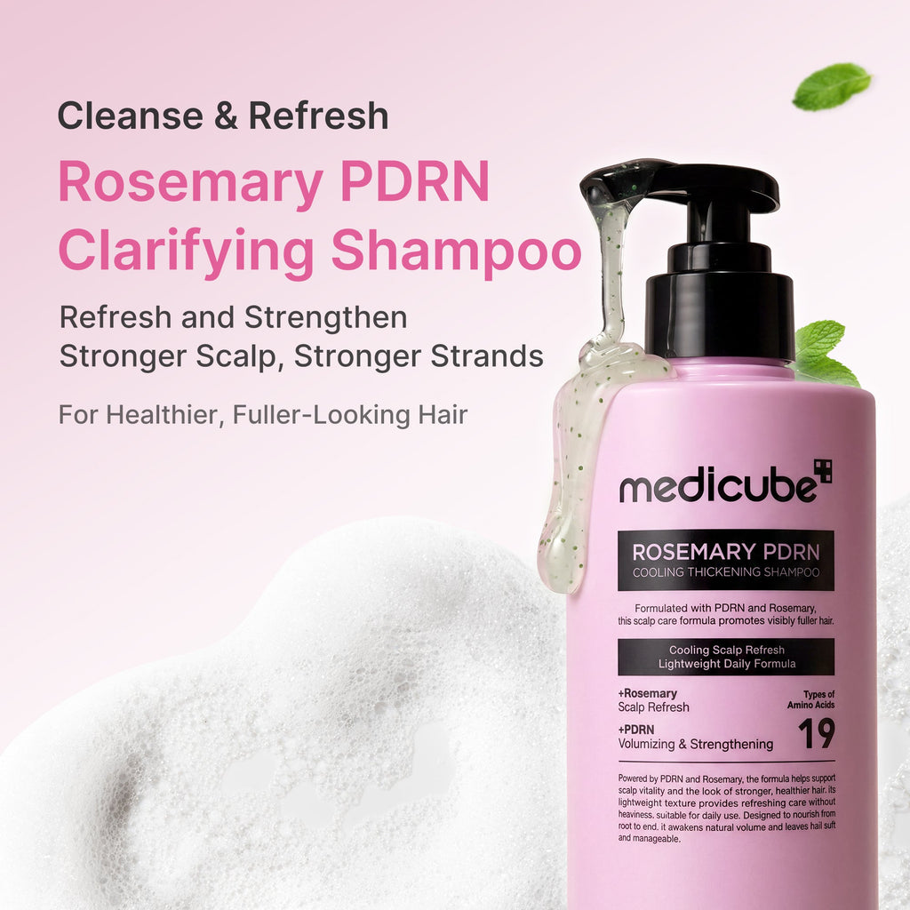 Medicube Rosemary PDRN Cooling Thickening Shampoo — official gallery image 2