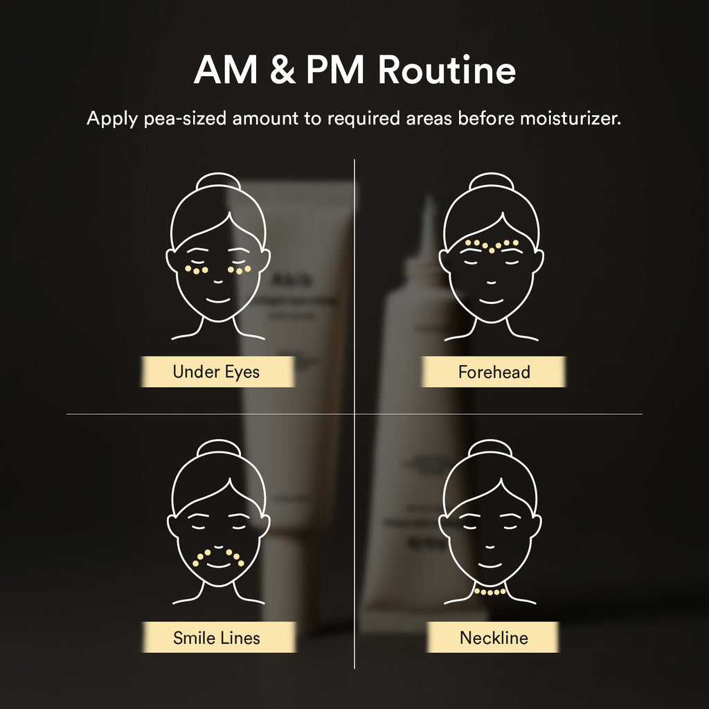Abib Non-Animal Collagen Eye Cream Jericho Rose Tube: application areas and routine