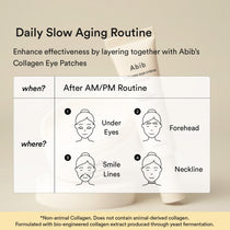 Abib Non-Animal Collagen Eye Cream Jericho Rose Tube: eye cream and patch routine