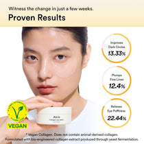 Abib Vegan Collagen Eye Patch Jericho Rose Jelly: dark circle and puffiness test results