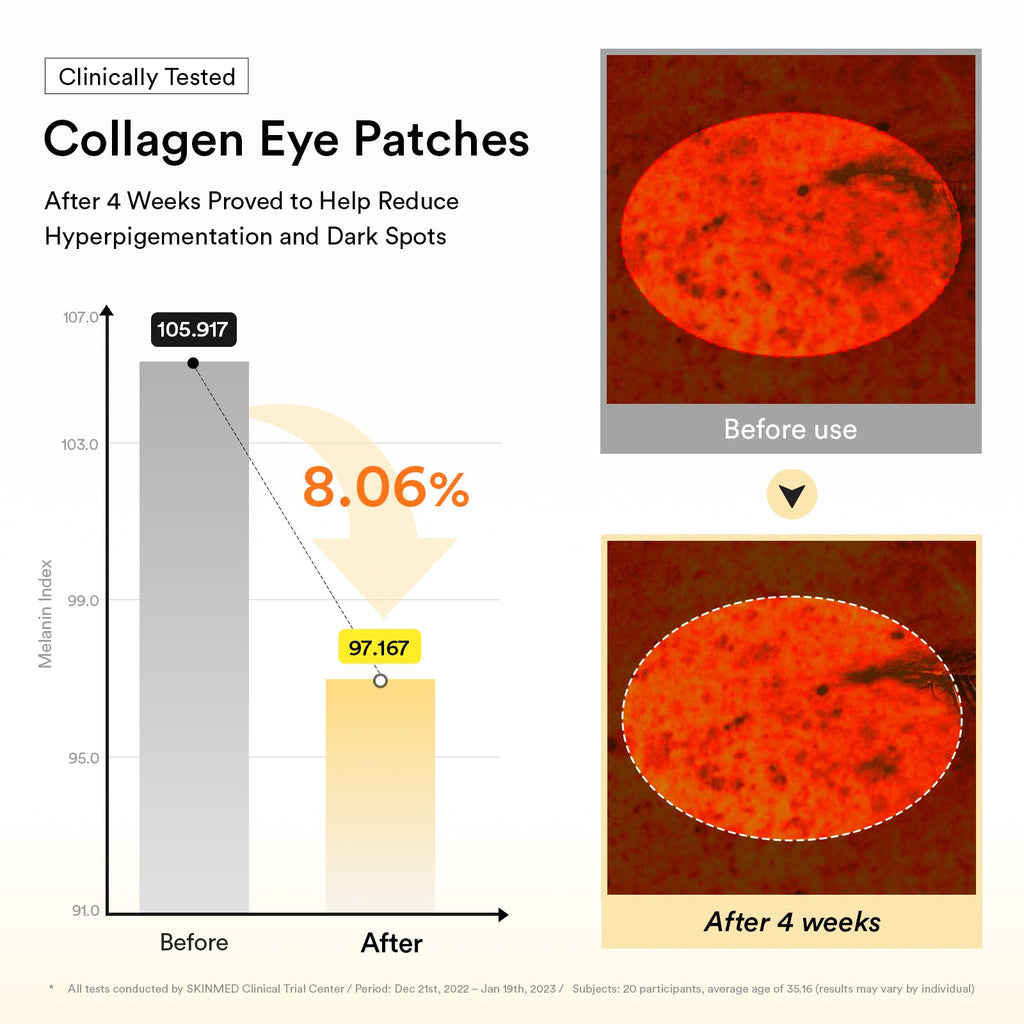 Abib Vegan Collagen Eye Patch Jericho Rose Jelly: dark spot test results