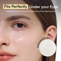 Abib Vegan Collagen Eye Patch Jericho Rose Jelly: embossed non-slip patch fit