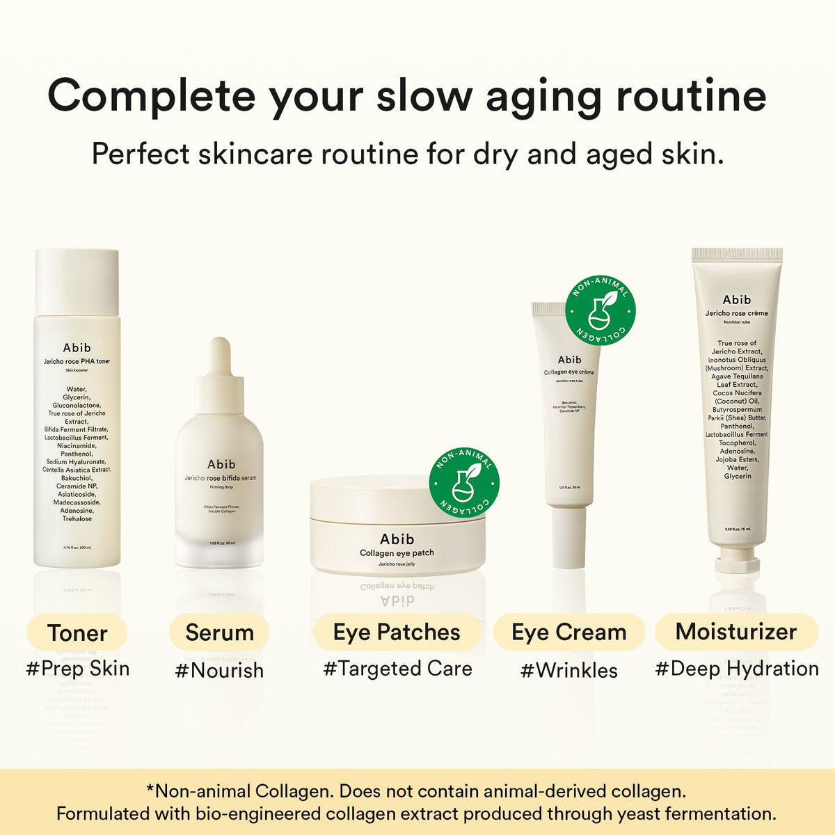 Abib Vegan Collagen Eye Patch Jericho Rose Jelly: Jericho rose skincare routine