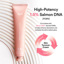 Abib PDRN Intensive Cream 1.5 Tube: salmon derived PDRN formula