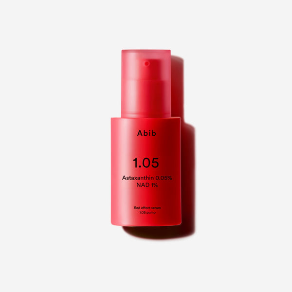 Abib Red Effect Serum 1.05 Pump: product pump bottle