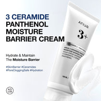 Anua 3 Ceramide Panthenol Moisture Barrier Cream: key ingredient and formula information