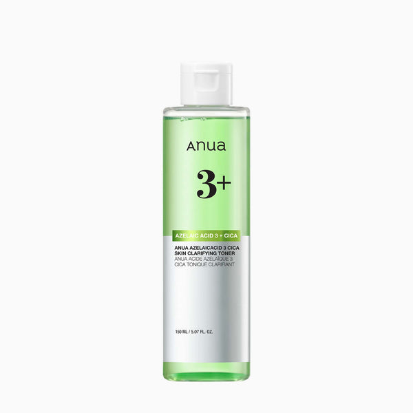 Anua Azelaic 3 Cica Skin Clarifying Toner: 250 ml product packaging