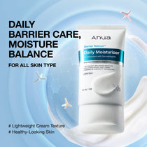 Anua Barrier Reboot Daily Moisturizer: daily barrier care overview