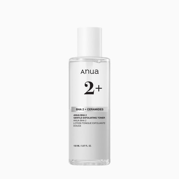 Anua BHA 2% Gentle Exfoliating Toner: 150 ml product packaging