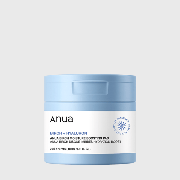 Anua Birch Moisture Boosting Pad 70 pads / 160 ml: product packaging