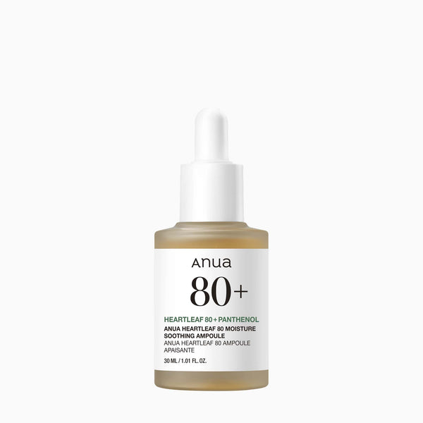 Anua Heartleaf 80 Moisture Soothing Ampoule: 30 ml product packaging