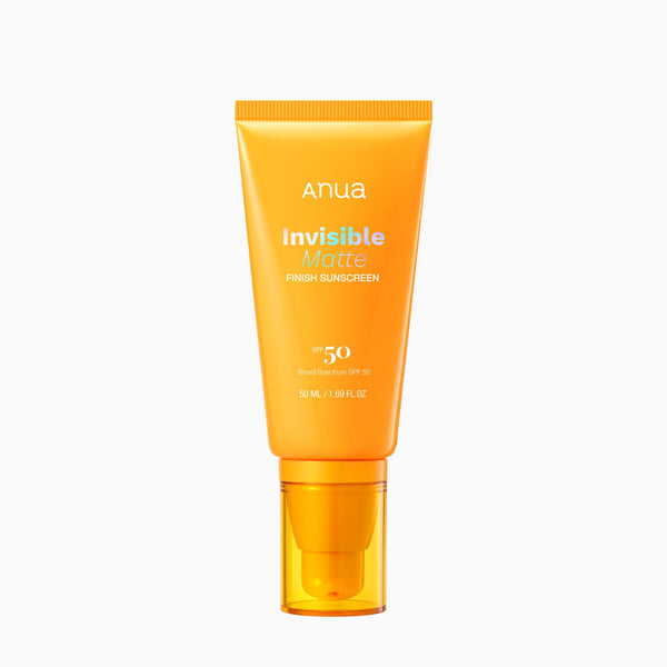 Anua Invisible Matte Finish Sunscreen 50 ml: sunscreen tube