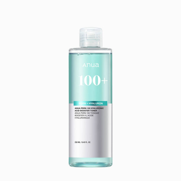 Anua PDRN 100 Hyaluronic Acid Booster Toner: 250 ml product packaging