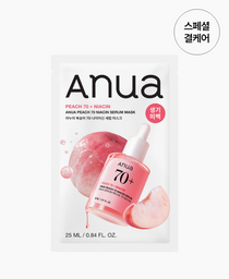 Anua Peach 70 Niacin Serum Mask 1 sheet mask: single Peach 70 Niacin mask pouch