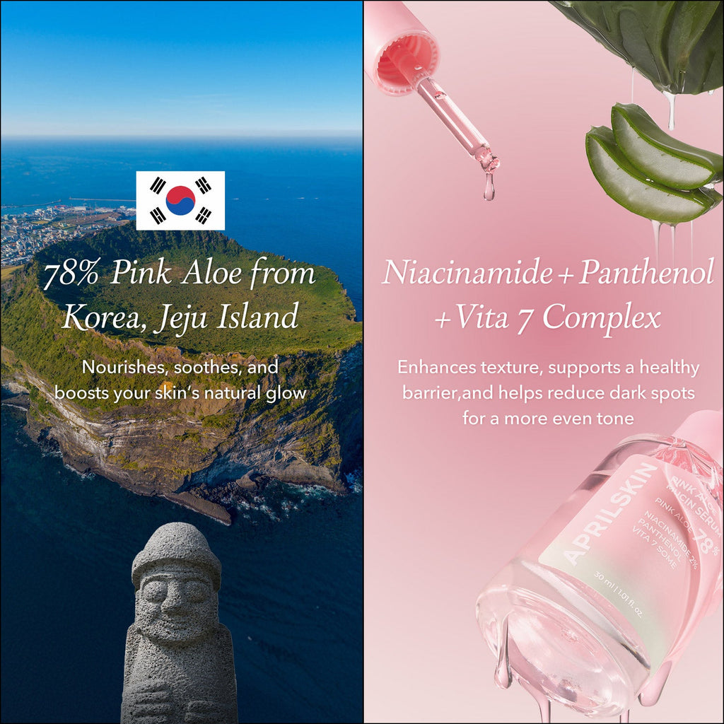 APRILSKIN Pink Aloe Mucin Serum 30 ml - product presentation 4
