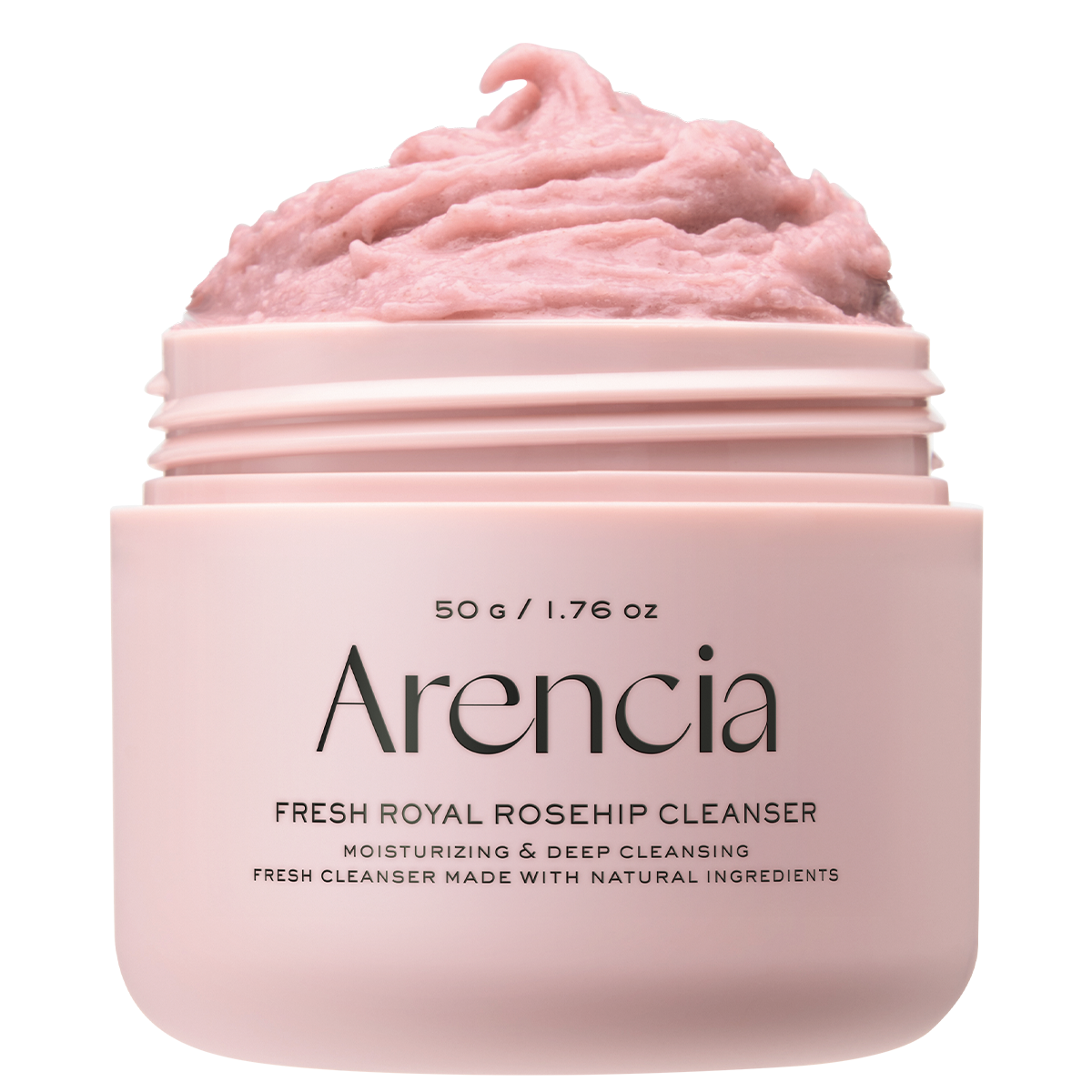 Arencia Fresh Rosehip Rice Mochi Cleanser 50 g - 50 g front product view
