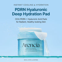 Arencia PDRN Hyaluronic Deep Hydration Pads 90 pads / 200 ml - official product details