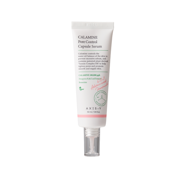 AXIS-Y Calamine Pore Control Capsule Serum 50 ml - product packshot on a white background