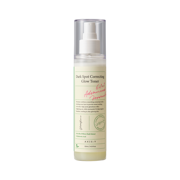 AXIS-Y Dark Spot Correcting Glow Toner 125 ml - product packshot on a white background