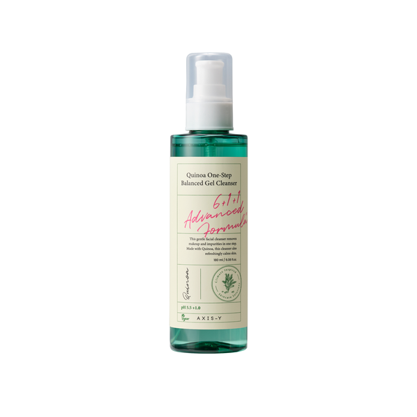 AXIS-Y Quinoa One-Step Balanced Gel Cleanser 180 ml - product packshot on a white background