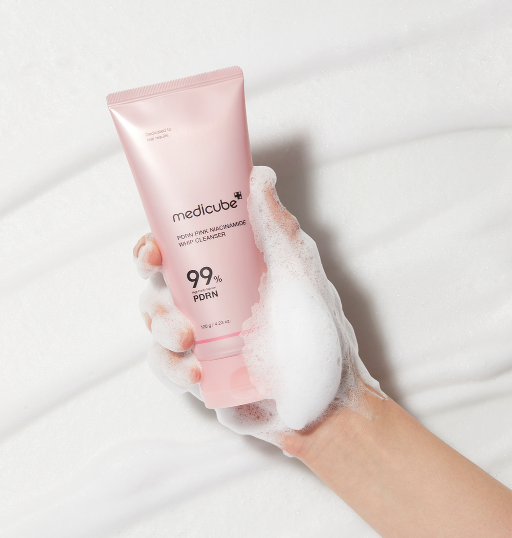 Medicube PDRN Pink Niacinamide Whip Cleanser — official gallery image 6