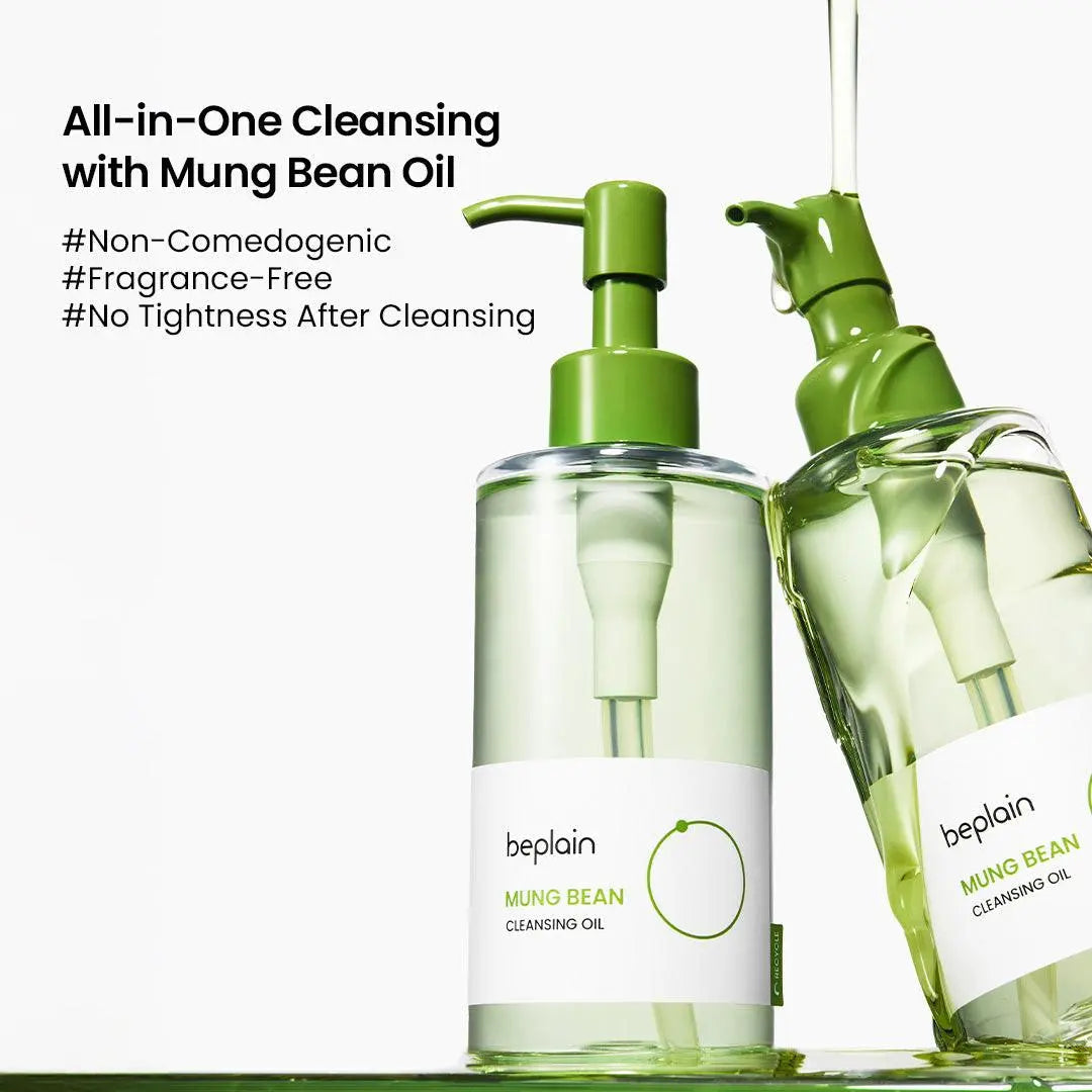beplain Mung Bean Cleansing Oil - 200ml — official product gallery image 3