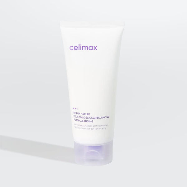 CELIMAX Derma Nature Relief Madecica pH Balancing Foam Cleansing - 150ml — official product image