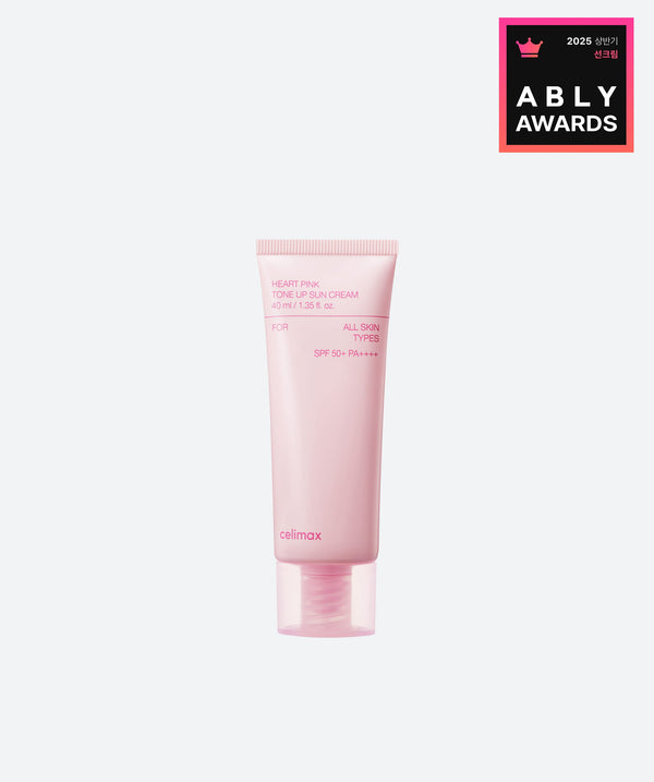 CELIMAX Heart Pink Tone Up Sun Cream - 40ml — official product image