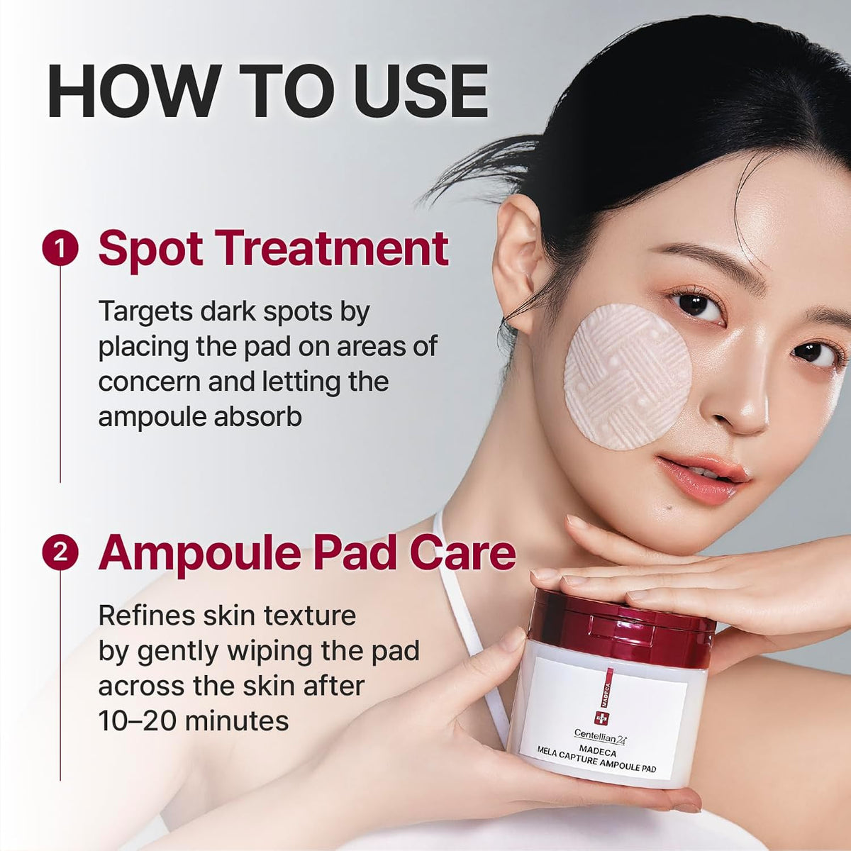Centellian 24 Madeca Mela Capture Ampoule Pads - 60pcs — official product gallery image 7
