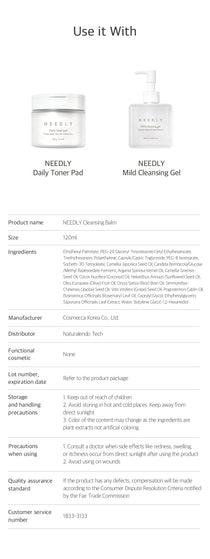 Needly Mild Cleansing Balm — Product detail 6