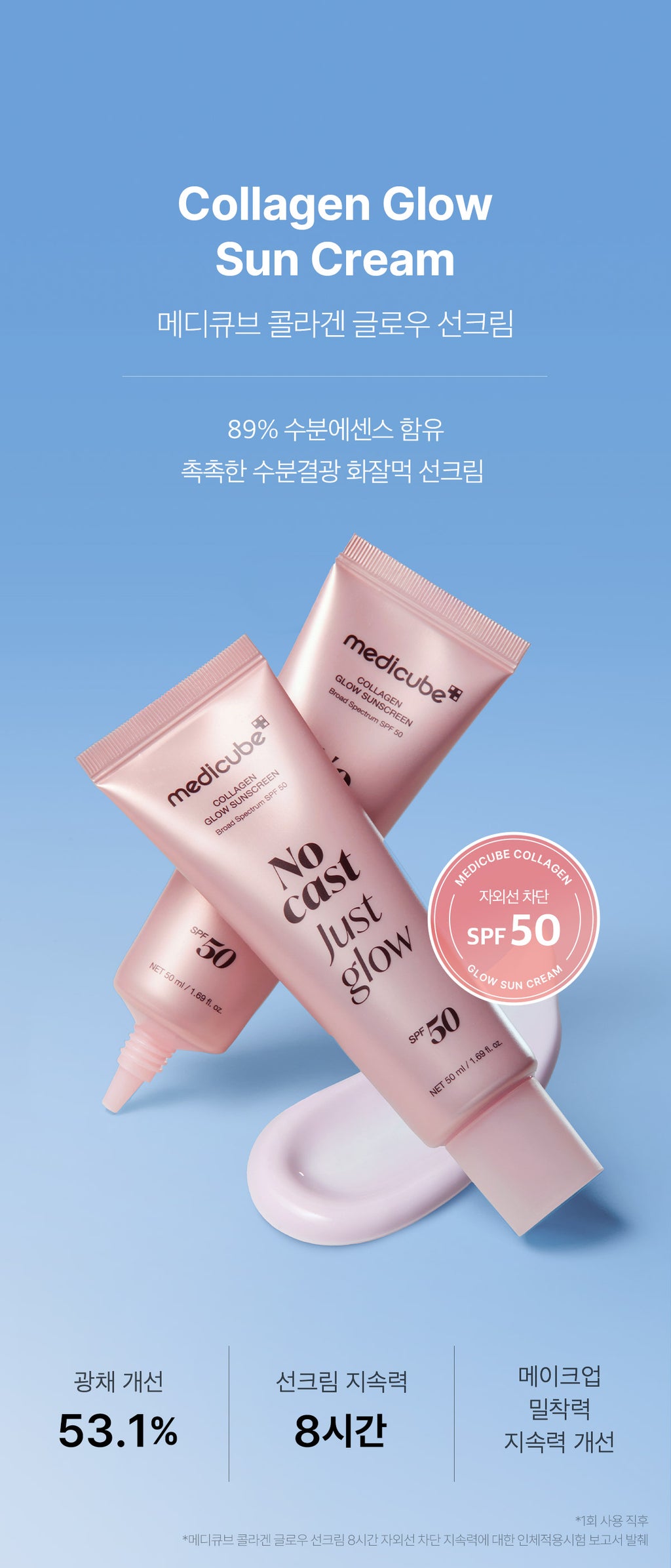 Medicube Collagen Glow Sunscreen — official gallery image 7