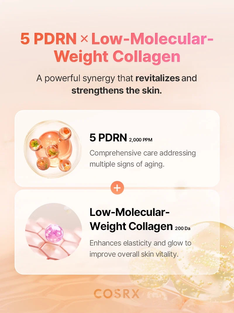 COSRX 5 PDRN Collagen Intense Vitalizing Serum - 100ml — official product gallery image 6