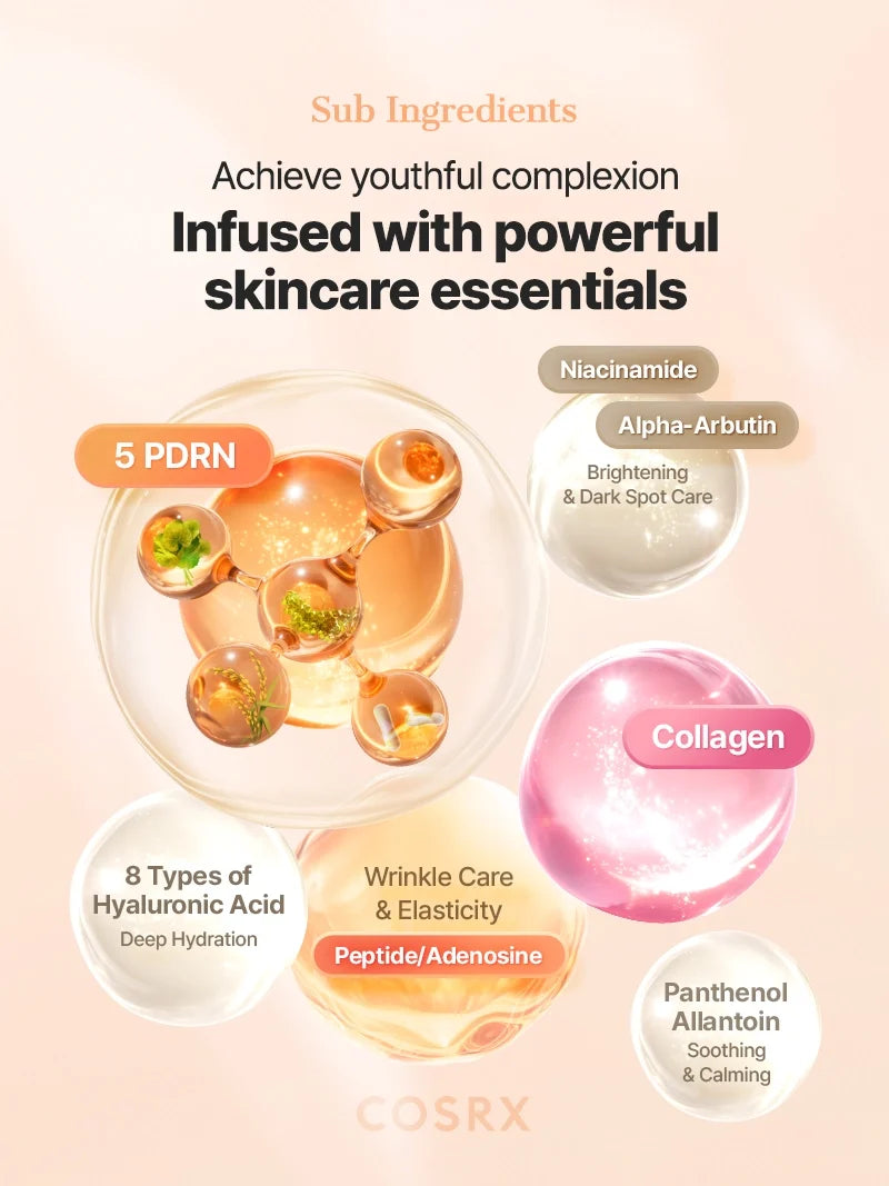 COSRX 5 PDRN Collagen Intense Vitalizing Serum - 100ml — official product gallery image 8