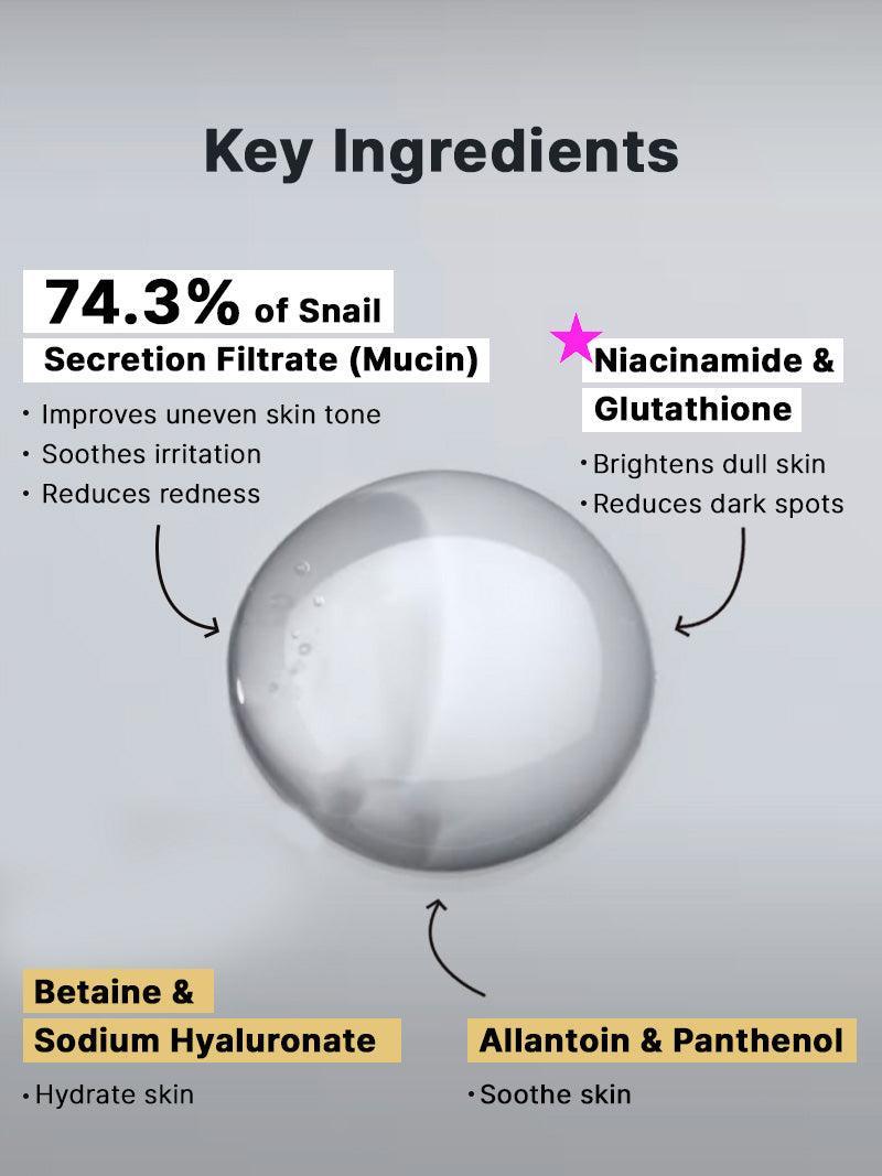 COSRX Advanced Snail Radiance Dual Essence - 80ml — official product gallery image 4