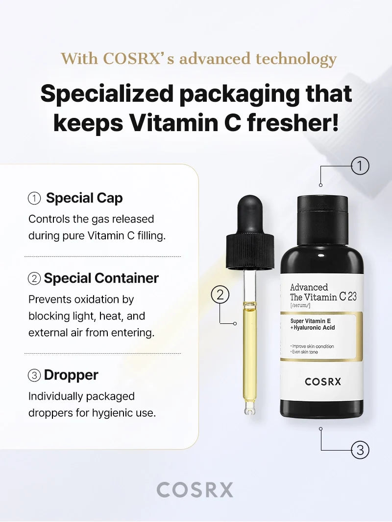 COSRX Advanced The Vitamin C 23 Serum - 20g — official product gallery image 18