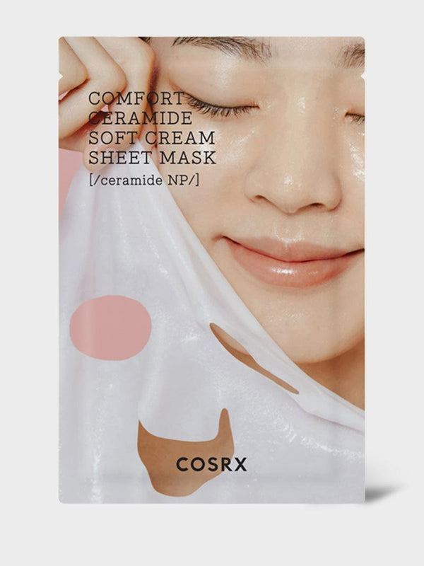 COSRX Balancium Comfort Ceramide Soft Cream Sheet Mask - 1pc — official product image