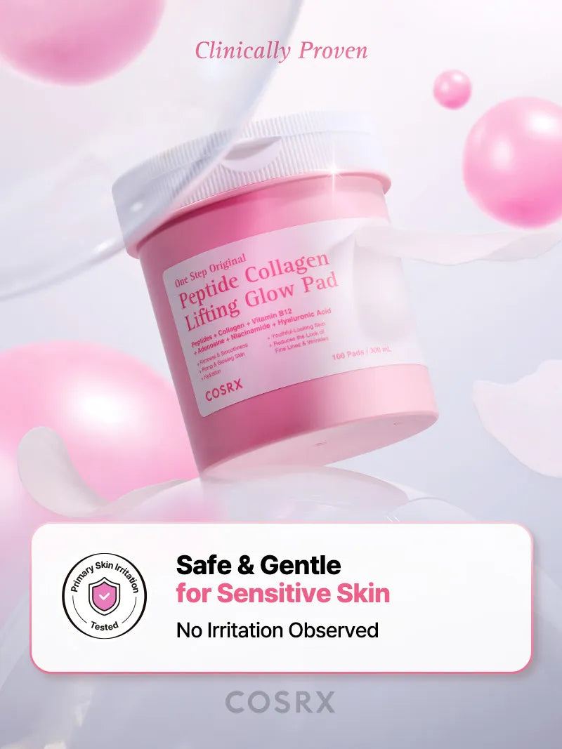 COSRX One Step Original Peptide Collagen Lifting Glow Pad - 100pads — official product gallery image 10