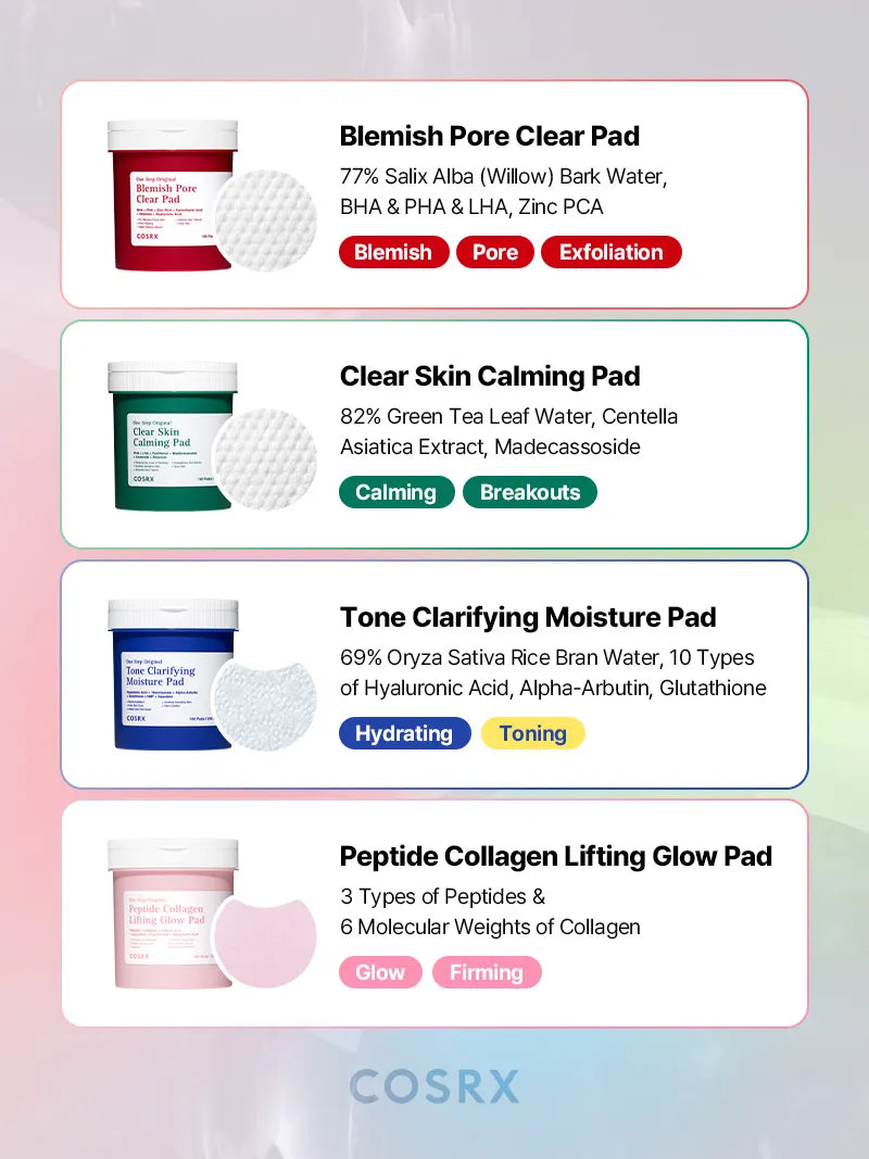 COSRX One Step Original Peptide Collagen Lifting Glow Pad - 100pads — official product gallery image 15